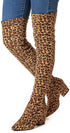 High Heel Suede Pointed Toe Over-the-knee Boots